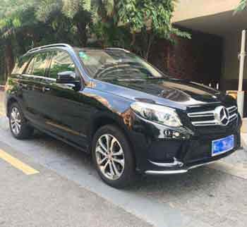 奔馳GLE320無法熄火，儀表